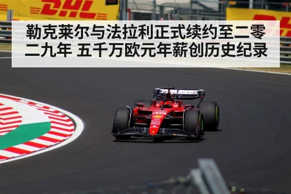 勒克莱尔与法拉利正式续约至二零二九年 五千万欧元年薪创历史纪录